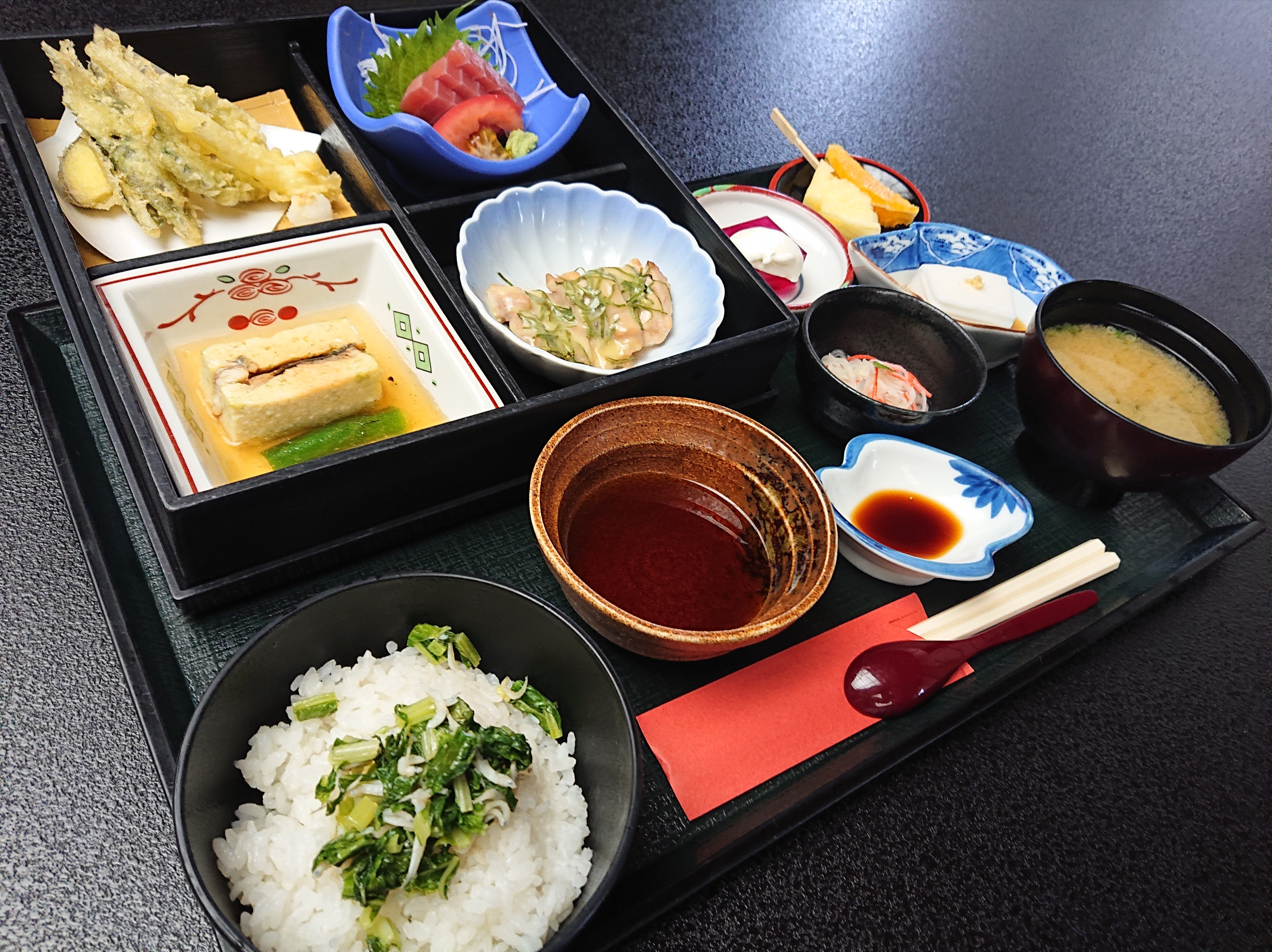 7月ランチ松花堂
